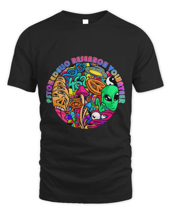Psychedelic Research Volunteer Psychedelic Mushroom Tripping