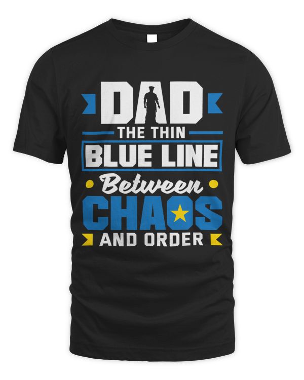 Dad the Protector Fathers Day Design for Policeman