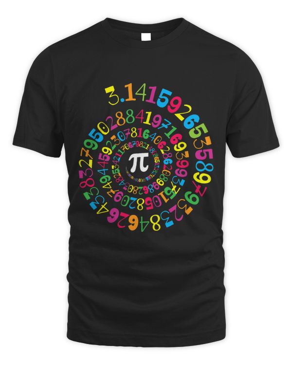 Pi Spiral Novelty Math Geek 3.14 Pi Day