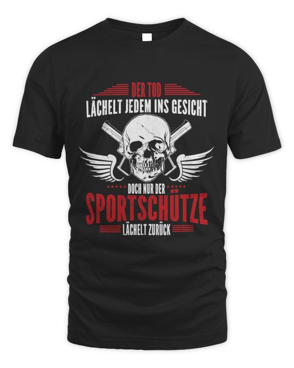 Death Smiling Face Sportschooter Back Shooting