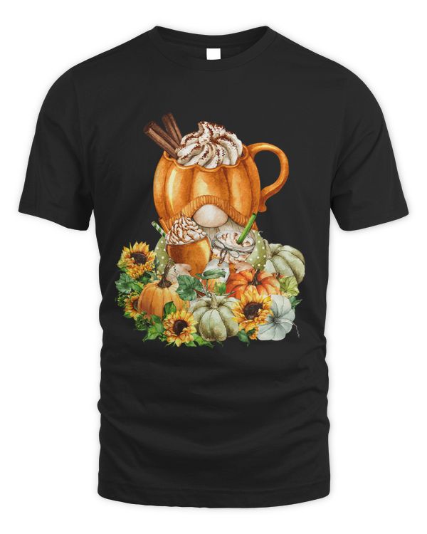 Pumpkin Spice Autumn Sunflower Gnome For Thanksgiving