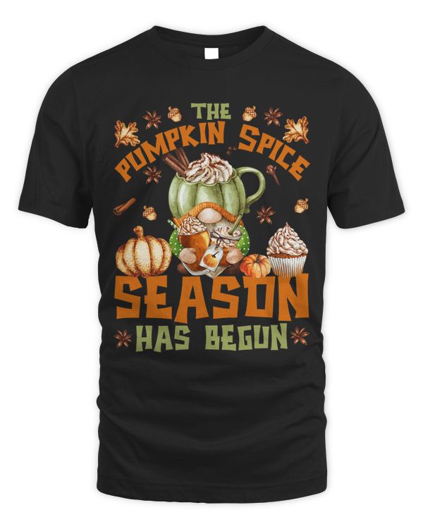Pumpkin Spice Season Has Begun Cute Fall Autumn Gnome