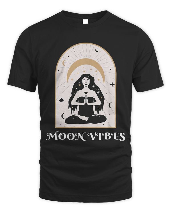 Moon Vibes Celestial Design Esoteric Spiritual Wicca Art