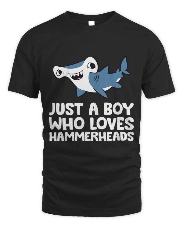 Just a Boy Who Loves Hammerheads