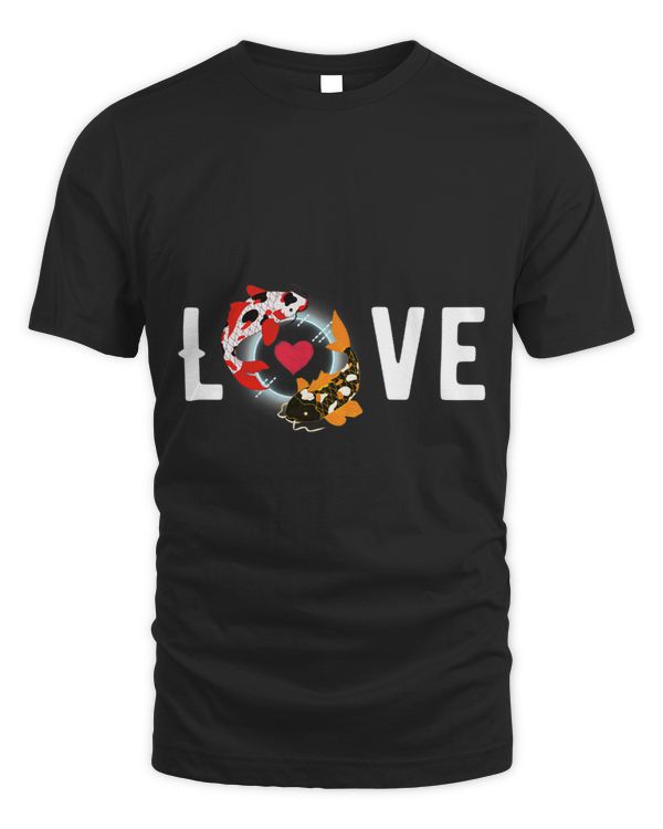 Love Koi Fish Koi Pond Aquarium Fashion Apparel Gift
