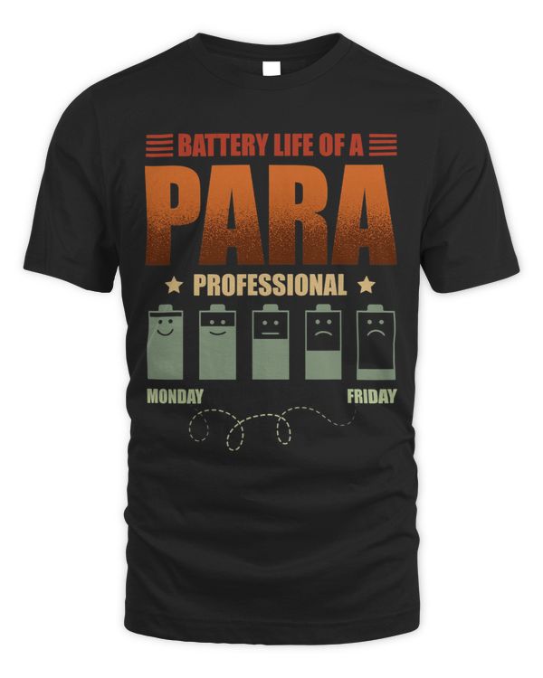 Battery Life Of A Paraprofessional Funny Para