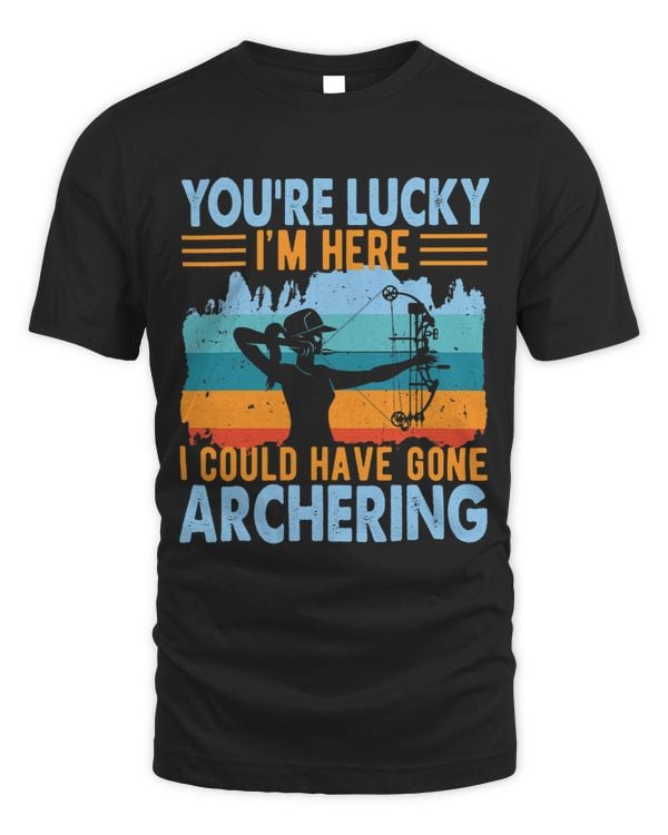 Archery Woman Target Bow And Arrow Archer