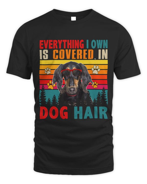 Vintage Everything I Own Is Covered In Dog Hair Saluki