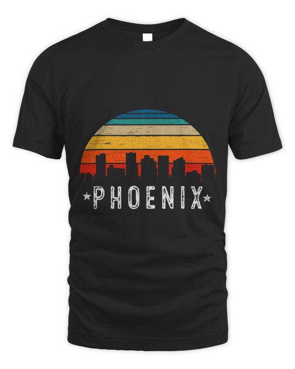 Distressed Vintage 70s Phoenix AZ Arizona Retro USA State