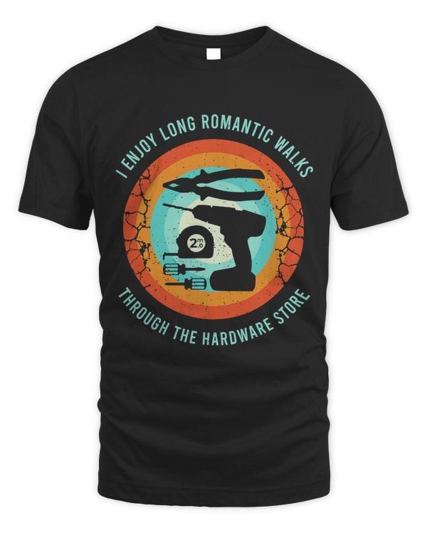 Mens Funny Handyman Enjoying Romantic Walks To Hardware Store 2