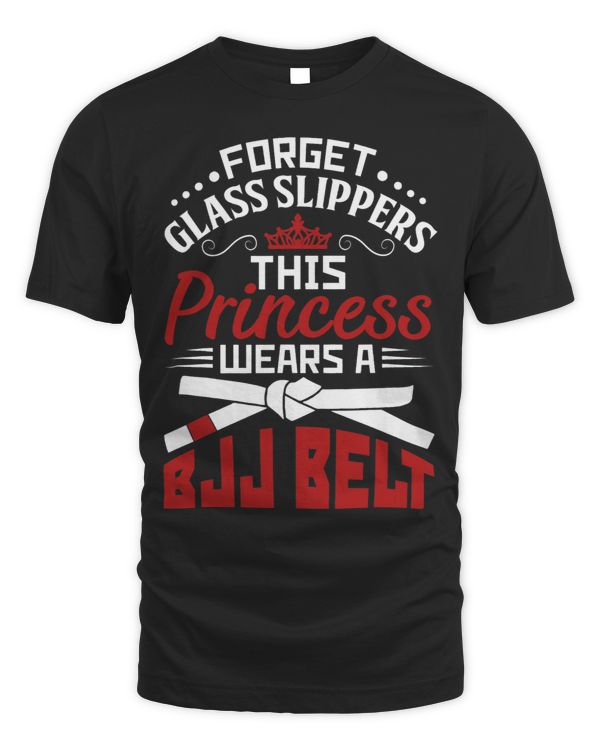 Jiu Jitsu Women Gifts Princess Wears BJJ Belt
