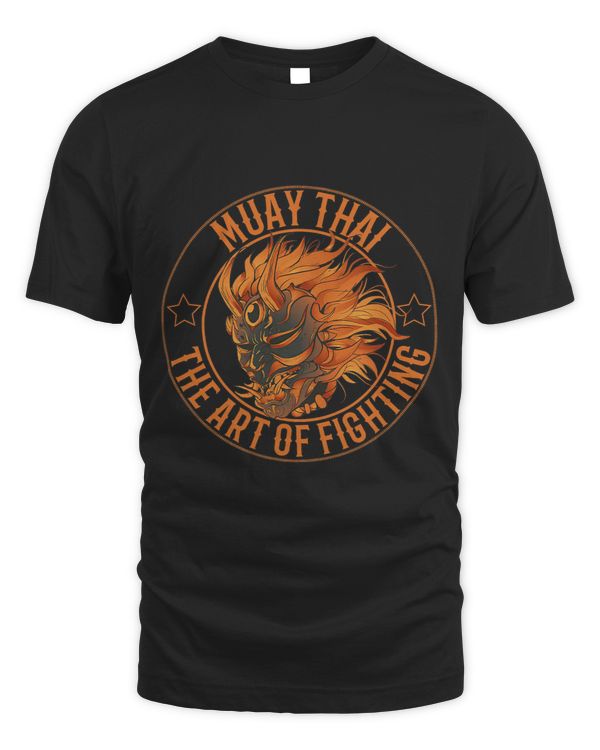 Oni Mask Hannya Muay Thai Art Of Fighting