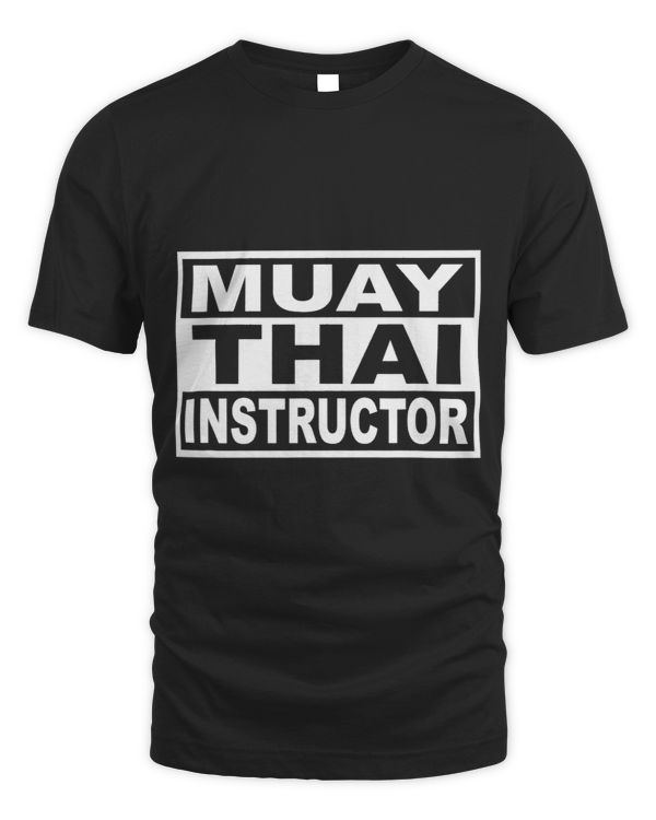 Muay Thai Instructor Square Graphic