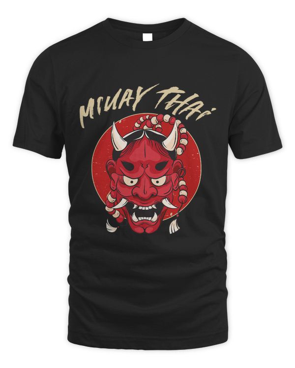 Muay Thai Japanese Oni Demon Hannya
