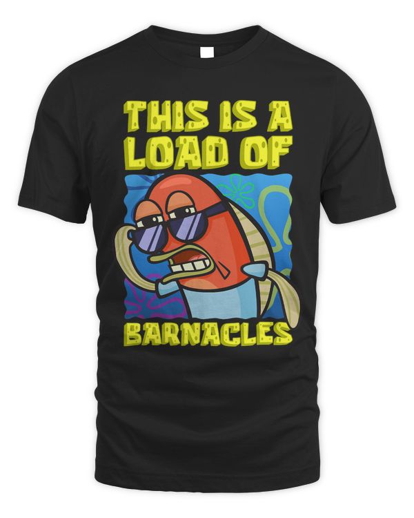 Mademark x SpongeBob SquarePants This Is A Load of Barnacles Funny SpongeBob Fish Joke