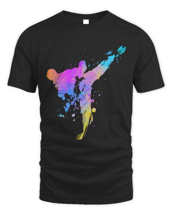 Taekwondo Jiu Jitsu Paint Splatters Kids Jujitsu Judo Mom 2