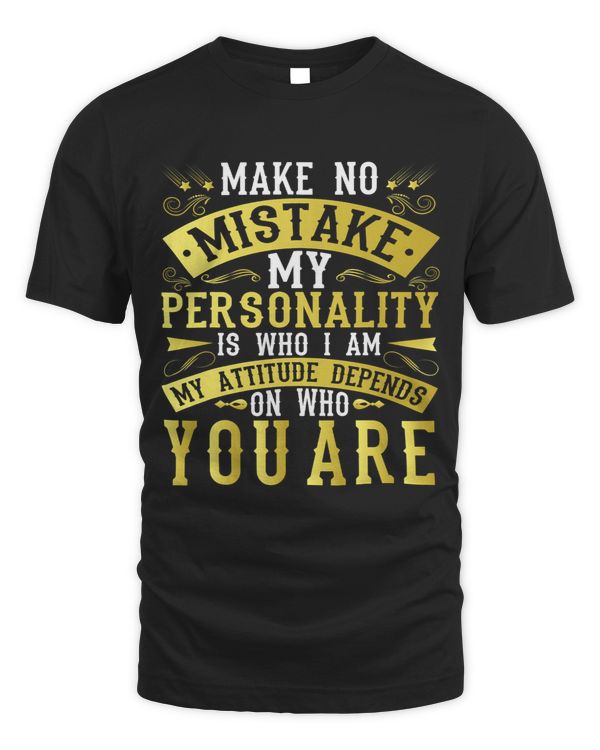 Make No Mistake My Personality Funny Country Women Girls