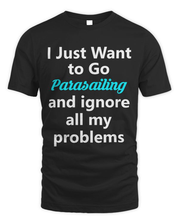 Funny Parasailing Extreme Action Water Sport Hobby Lover