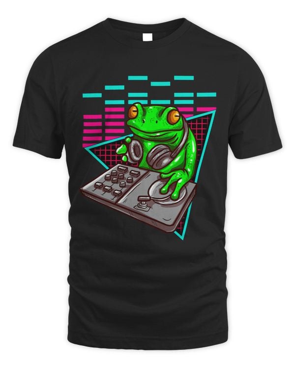 Rave DJ Tee Shirts DJ Turntable Shirt EDM Rave Shirt