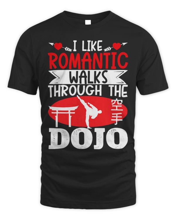 Karate Black Belt Gi Uniform I Like Romantic Walks Through
