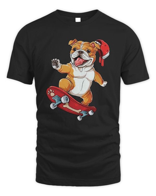 English Bulldog Skater