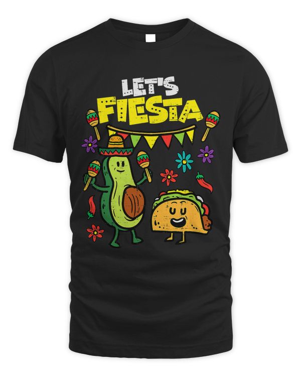 Lets Fiesta Avocado And Tacos Cinco De Mayo Mexican Party 3