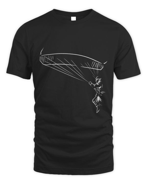 Paragliding parachute sketch 3