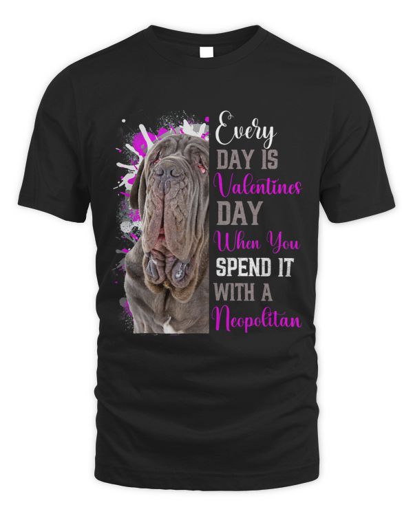 Funny Valentines Day Neopolitan Mom Mother Dog Doggie
