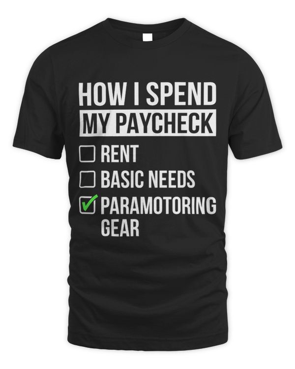 How I Spent My Paycheck Rent Basic Need Paragliding Gear 2
