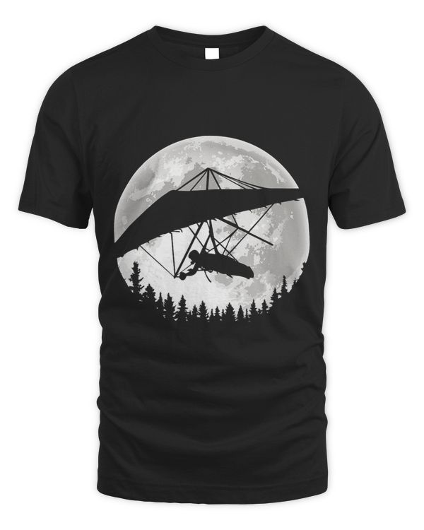 Hangglider Flying Extreme Sport Deltaplane Night Sky Gift