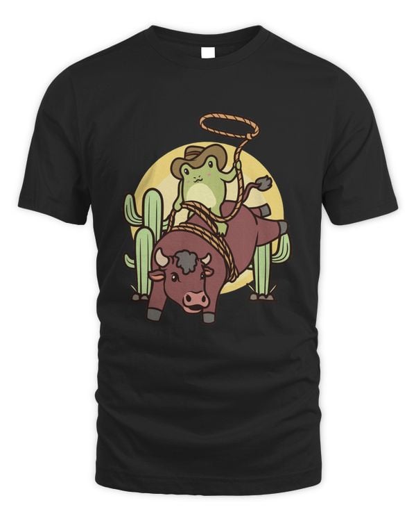 Bull Riding Rodeo Cowboy
