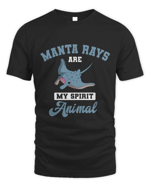 Manta Ray Stingray Fish Mantas Lover Biologist Spirit Animal
