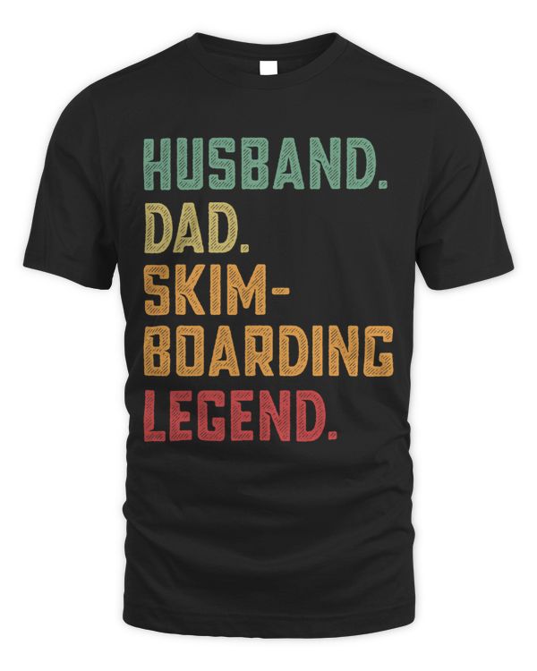 Mens Husband Dad Skimboarding Legend skimboard