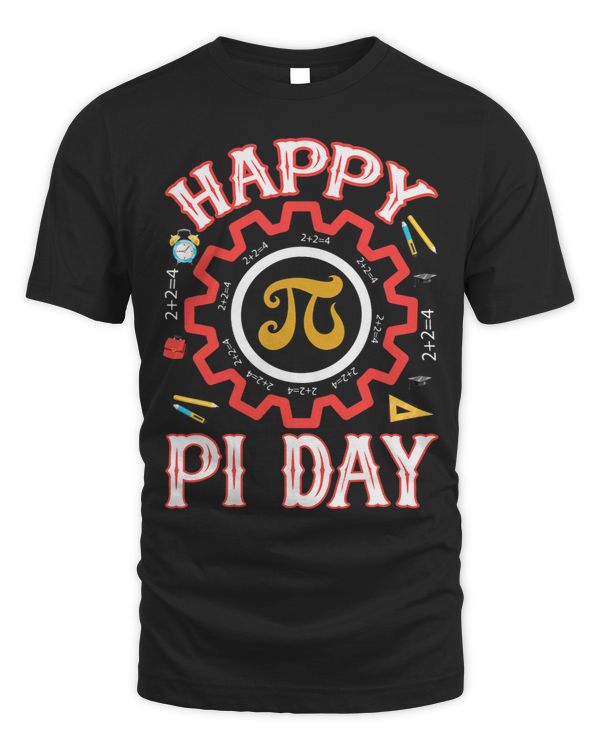 Funny 3.14 Pi Day Math Club Tee Happy Pi Day 3