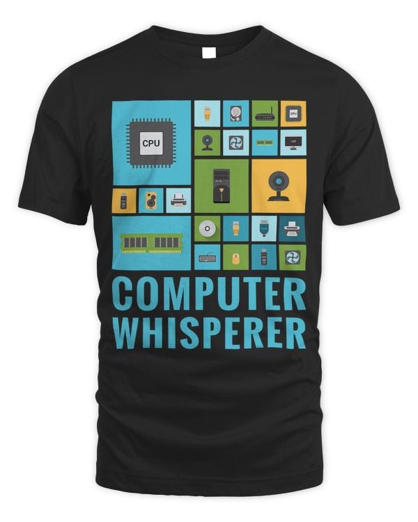 Computer Whisperer Funny IT Tech Support Help Desk