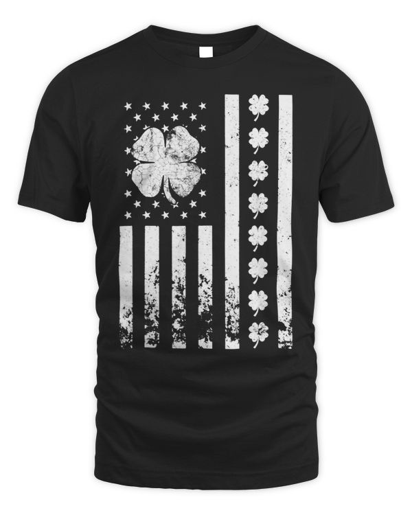 Happy Saint St Patricks Day USA American Irish Shamrock