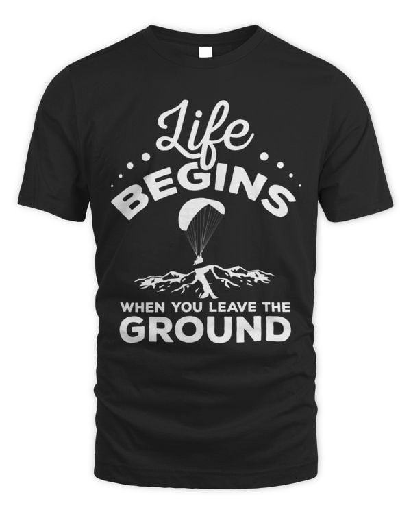 Life begins when you leave the ground Paragliding