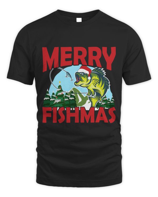 Merry Xmas in July Party Dress Fish Fishmas Funny Graphic