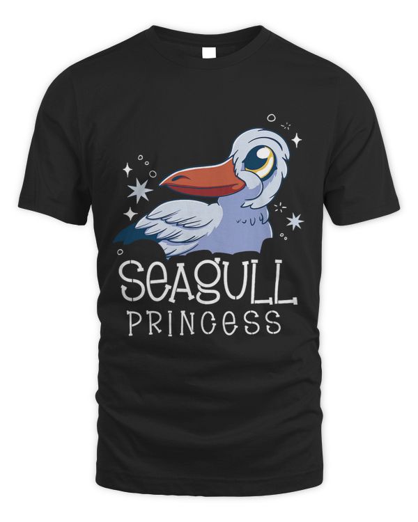 Seagull Princess Orange Beak Gull Harbour Albatros Seabird