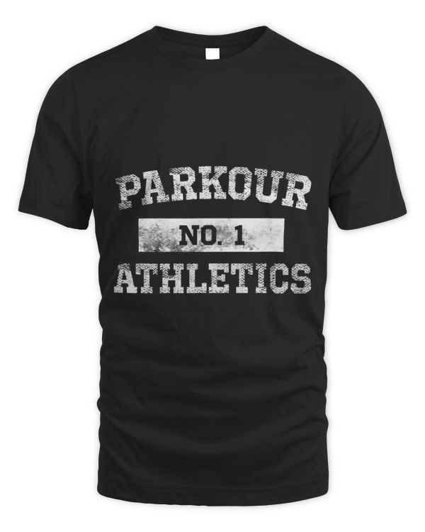 Parkour Athletics No. 1 T Shirt Distressed