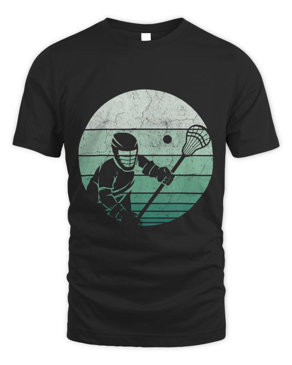 Retro Lacrosse Vintage Lacrosse Player
