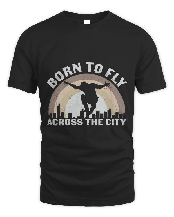 Parkour Born to Fly Across the City