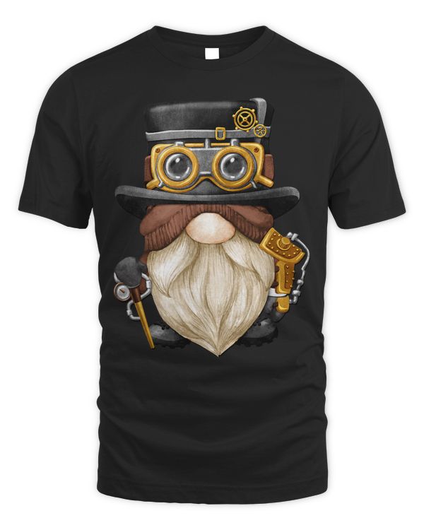 Funny Steampunk Gnome For Women Men And Teens Retro Lover
