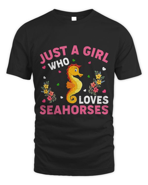 Seahorse Fish Lover Just A Girl Who Loves Seahorses
