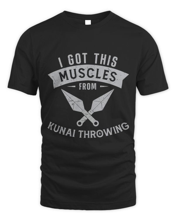 I Got This Muscles From Kunai Throwing Funny Knife