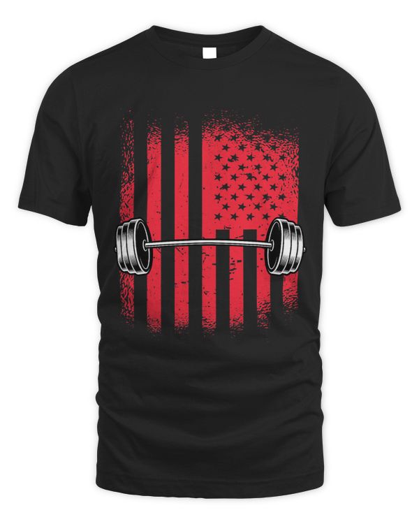 American Flag Barbell