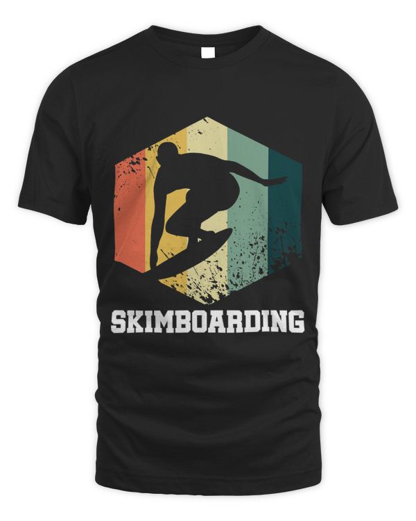 Retro Skimboarding Skimboarder Waveskim Skimboard Surfing