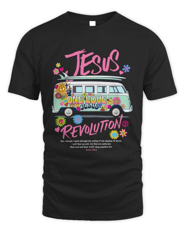 Jesus Revolution One Love Jesus Psalm 23 Pink Jesus Revolution One Love Jesus Psalm 23 Pink