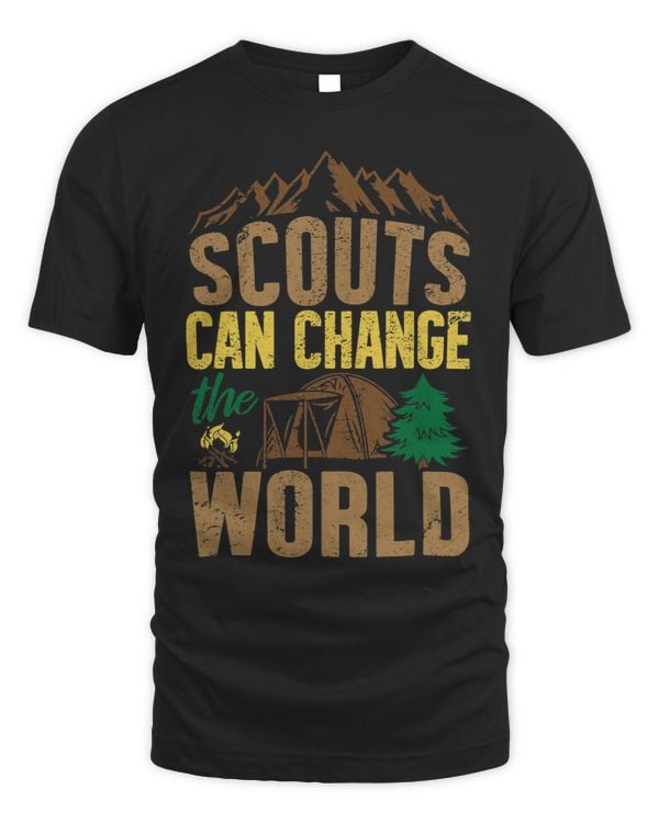 Scouts Can Change The World Den Cubs Troop Leader Boy Gift