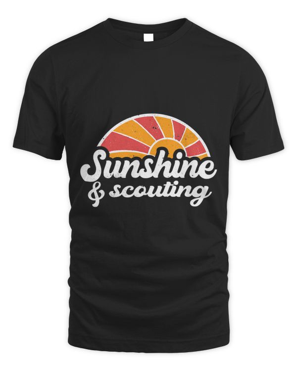 Sunshine and scouting men women sunset appreciation
